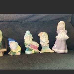 snow white and the seven dwarves porcelain